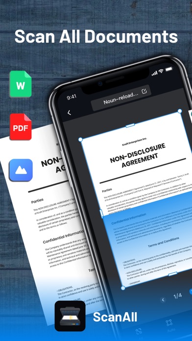 CamScan All - PDF Scanner App Screenshot