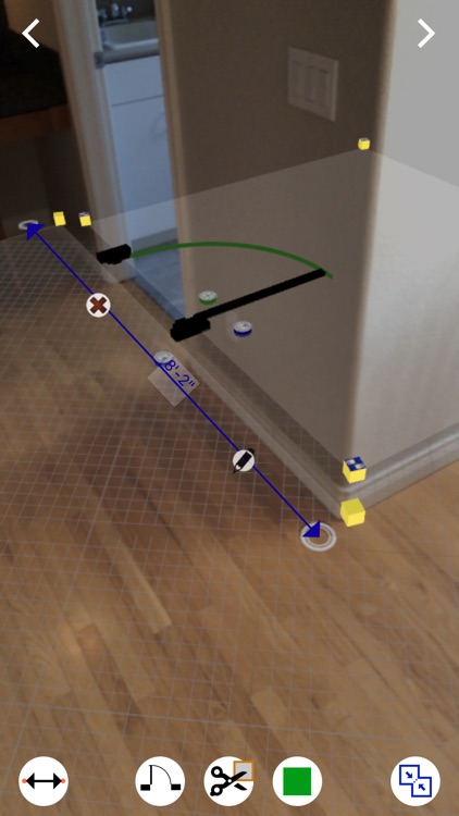 FloorArea AR dimensions screenshot-0