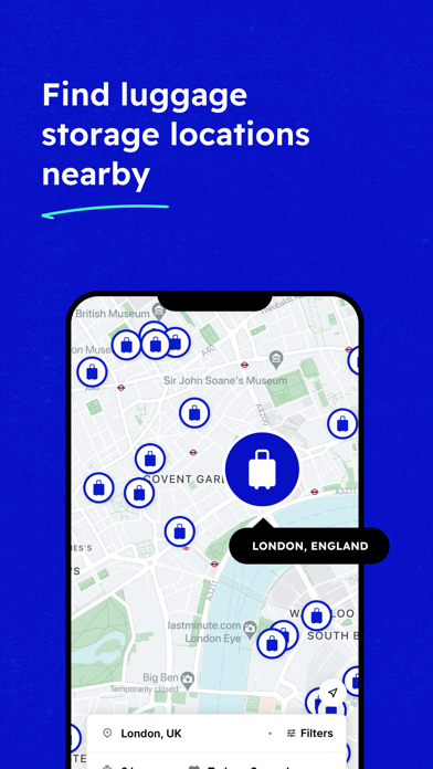 Bounce: Luggage Storage Nearby Screenshot