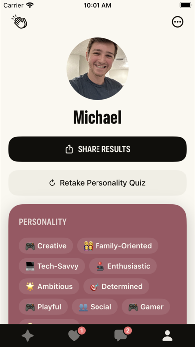Cosmic: Insightful Dating App Screenshot