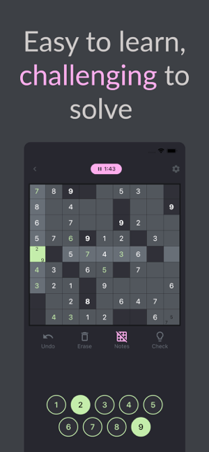 Guriddo: Stradoku Number Game Screenshot