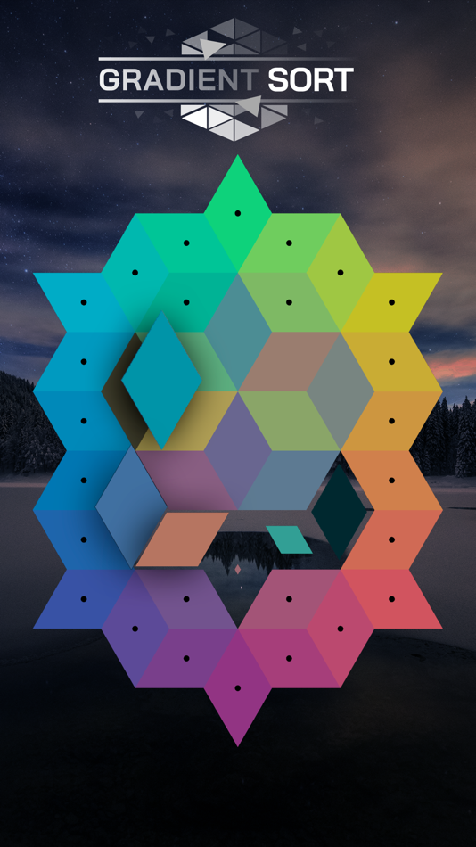 #5. Gradient Sort (iOS) Bởi: Popcore GmbH