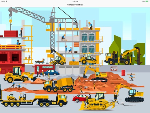 Construction Site - Vehiclesのおすすめ画像4