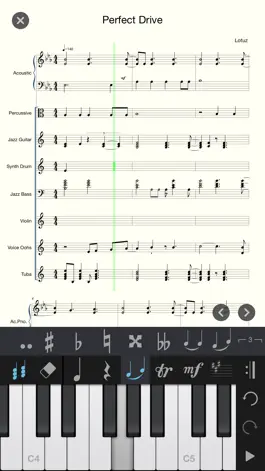 Game screenshot Piano+ - Sheet Music Composer apk
