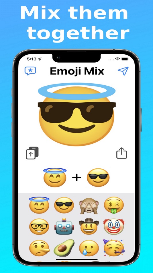 #2. Emojimix ⓒ (iOS) Podle: Emoji World