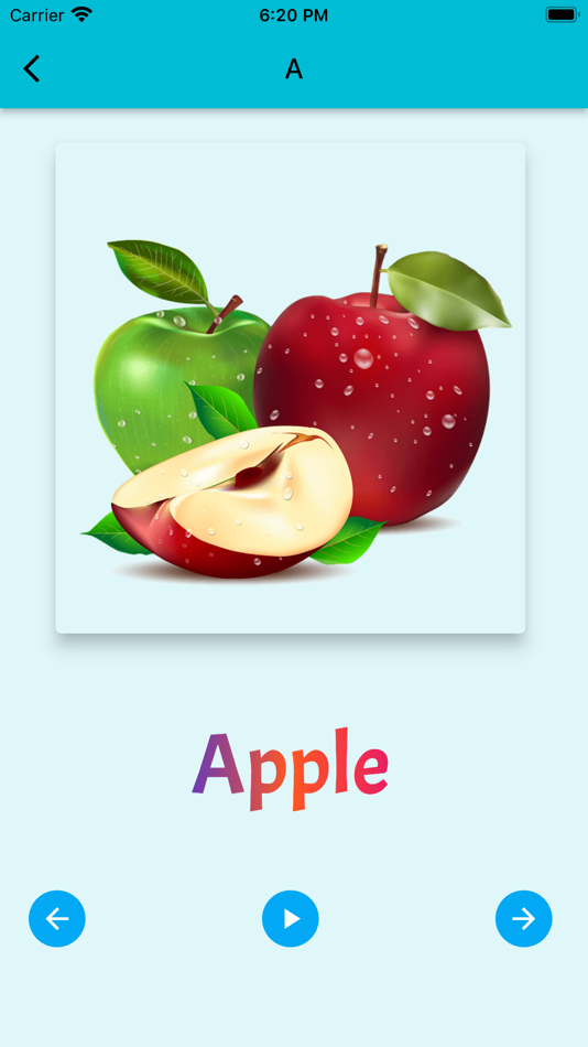 #3. Letters to Learn - English ABC (iOS) Podle: Hamdy Montaser