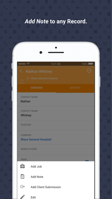 Bullhorn Mobile Screenshot