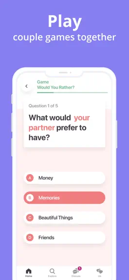 Game screenshot Paired: Couples & Relationship apk