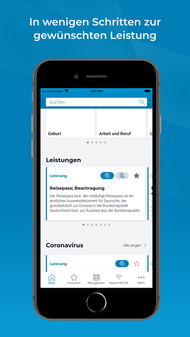 BayernApp - Verwaltung mobil Screenshot