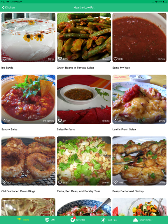 Healthy Recipe Book : FitMe iPad screenshot 4 - Food & Drink app