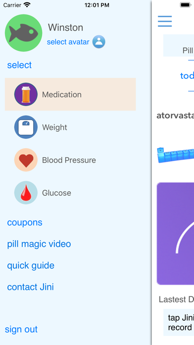 Jini Health Screenshot