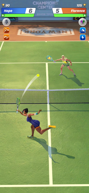 ‎Tennis Clash：Sports Stars Game תמונות מסך