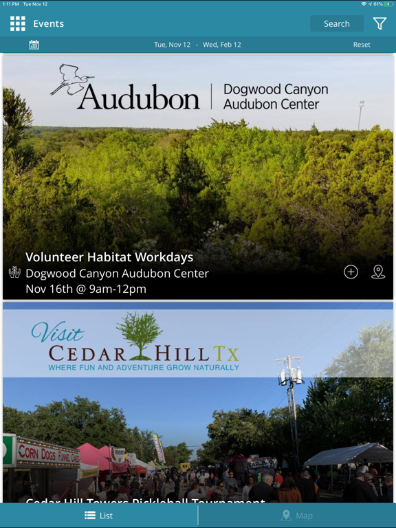 Visit Cedar Hill TX iPad screenshot 4 - Travel app