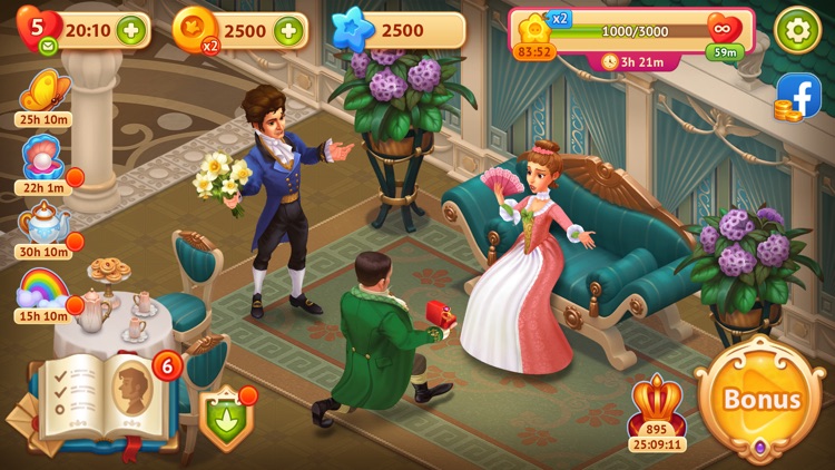 Storyngton Hall: Match 3 games screenshot-3