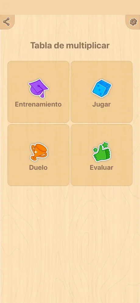 Tabla de multiplicar, mates