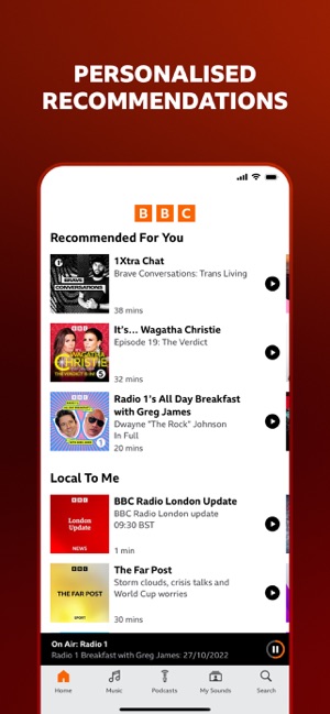 BBC Sounds on the App Store