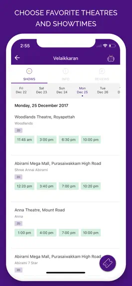 Game screenshot Justickets – Movie Tickets apk