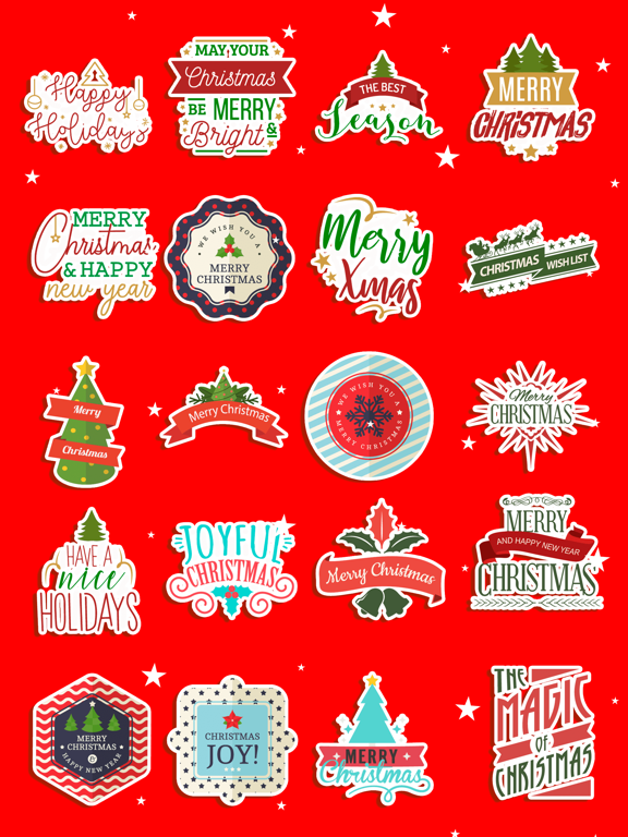 Screenshot #6 pour Christmas & New Year Badges