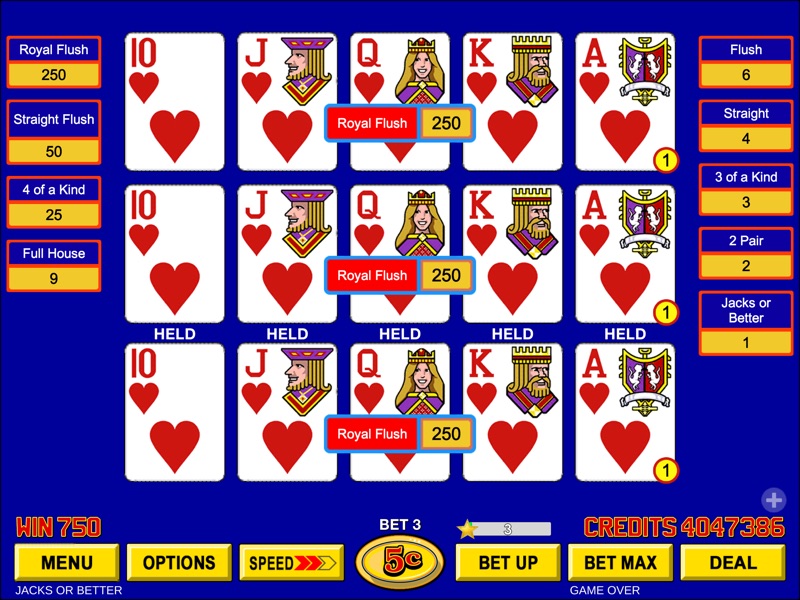 Video Poker ™ - Classic Games screenshot 9
