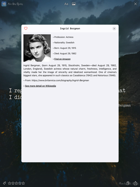Motivational Quotes + iPad screenshot 5 - Lifestyle app