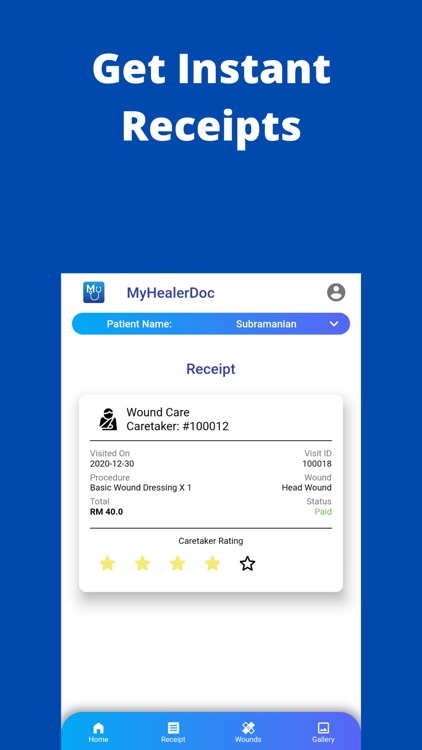 MyHealerDoc - Home Wound Care screenshot-3