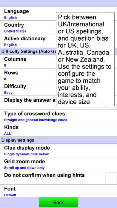 Crossword Screenshot