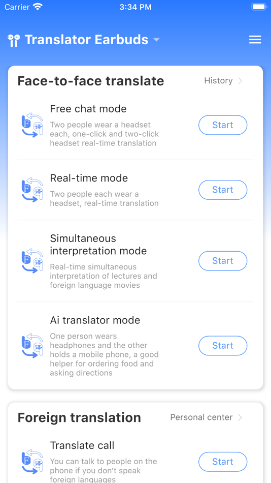 #1. Translation Headset (iOS) Podle: Shenzhen Sealea Technology Co.,Ltd