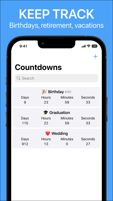 Countdowns - Event Countdown Screenshot