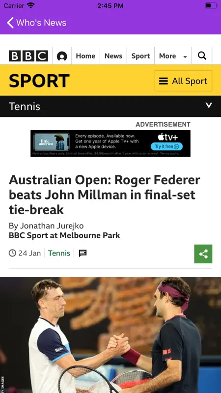 Who's News UK screenshot 1 of 4