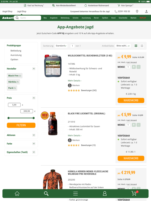 Screenshot #5 pour Askari Jagd-App