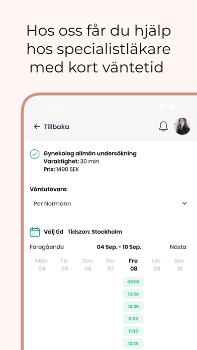 Gavle Lakarmottagning Screenshot