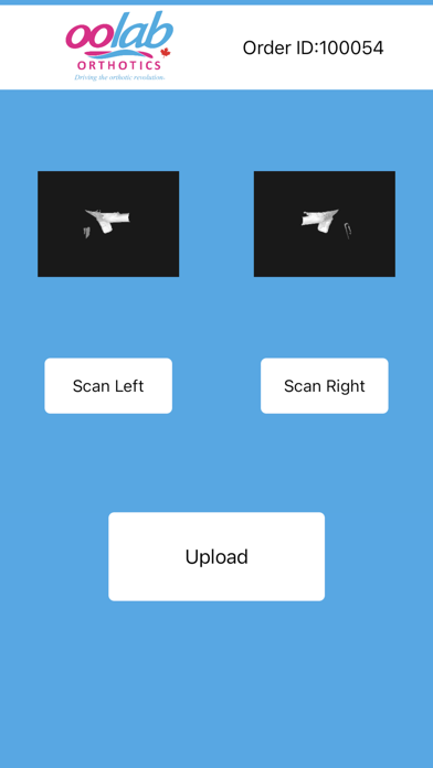 OOLab True Depth Foot Scanner Screenshot