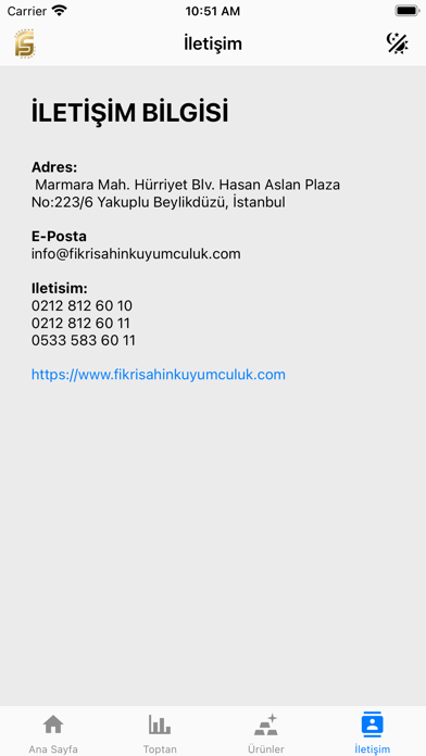 Fikri Şahin Kuyumculuk Screenshot