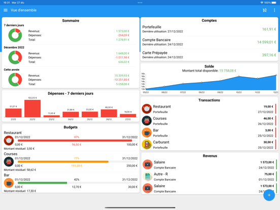 Screenshot #4 pour Fast Budget – Dépenses