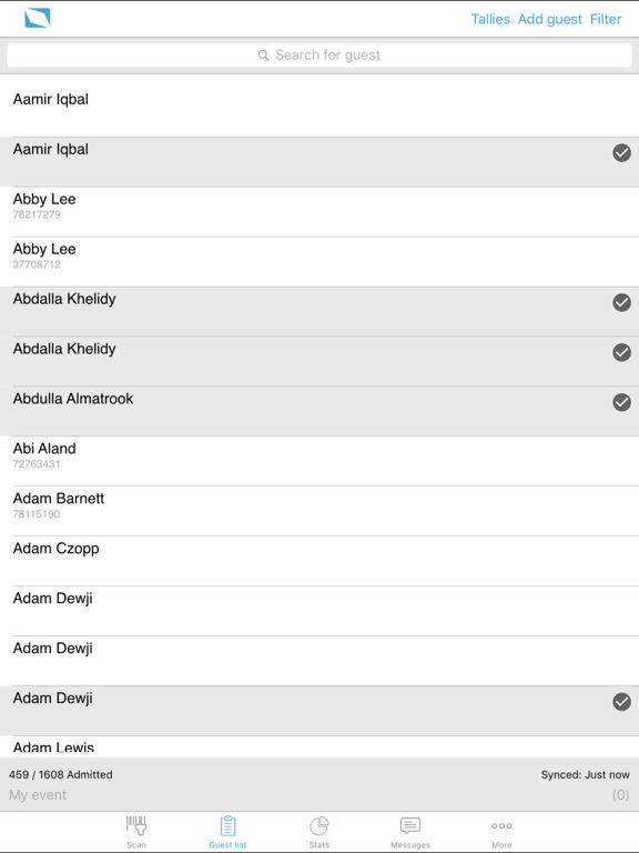 Screenshot #5 pour WeGotTickets Access Control