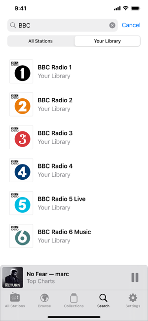 ‎Broadcasts Screenshot