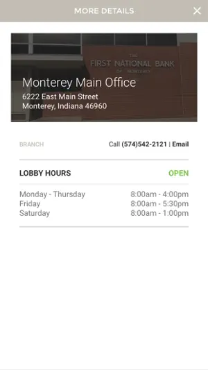 The FNB of Monterey screenshot 4