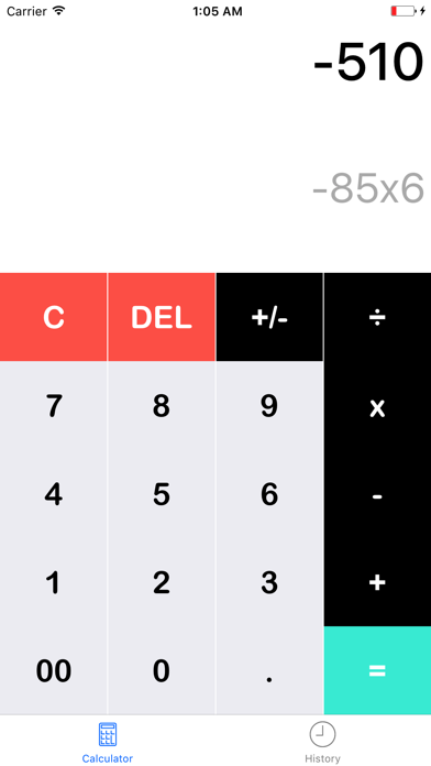 EasyCal Simple Calculator Screenshot