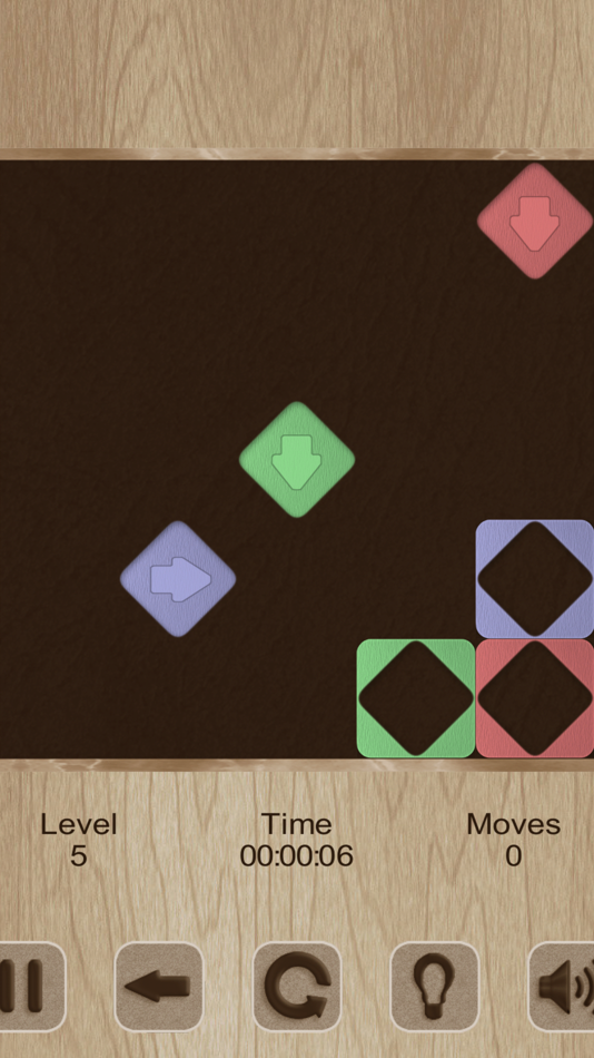 #1. Puzzle 4 colors (iOS) 由: Ruslan Goncharenko