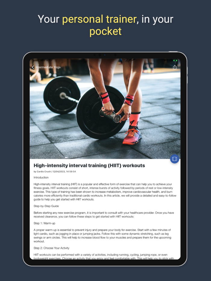 Cardio Crush - Workouts and Yoga