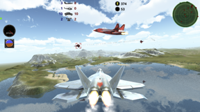 Fighter 3D - Air combat game screenshot