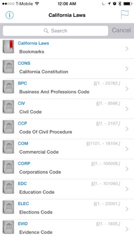 California Laws  (CA Code)のおすすめ画像1