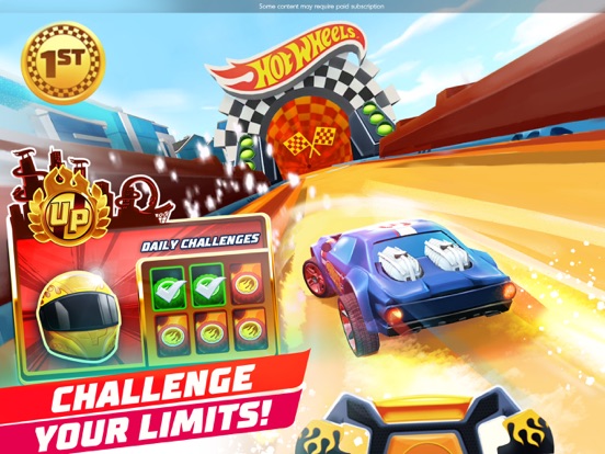 Hot Wheels Unlimited iPad app afbeelding 1