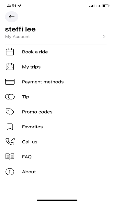 Yakima Valley Ride Share Screenshot
