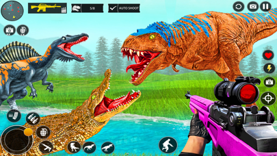 Wild Dinosaur Hunting Gun 3D Screenshot