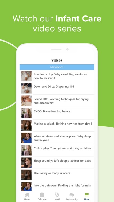 Ovia Parenting & Baby Tracker Screenshot