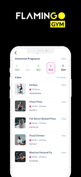 Game screenshot FlamingoGym apk