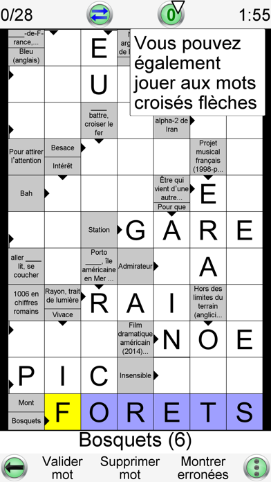 Screenshot #2 pour Mots Croisés +