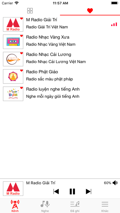 Radio Viet Nam Online Screenshot