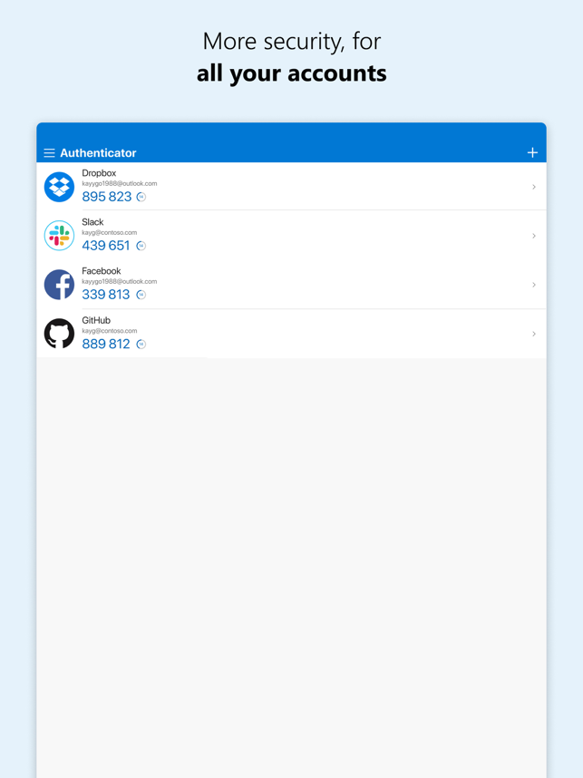 ‎Microsoft Authenticator Screenshot